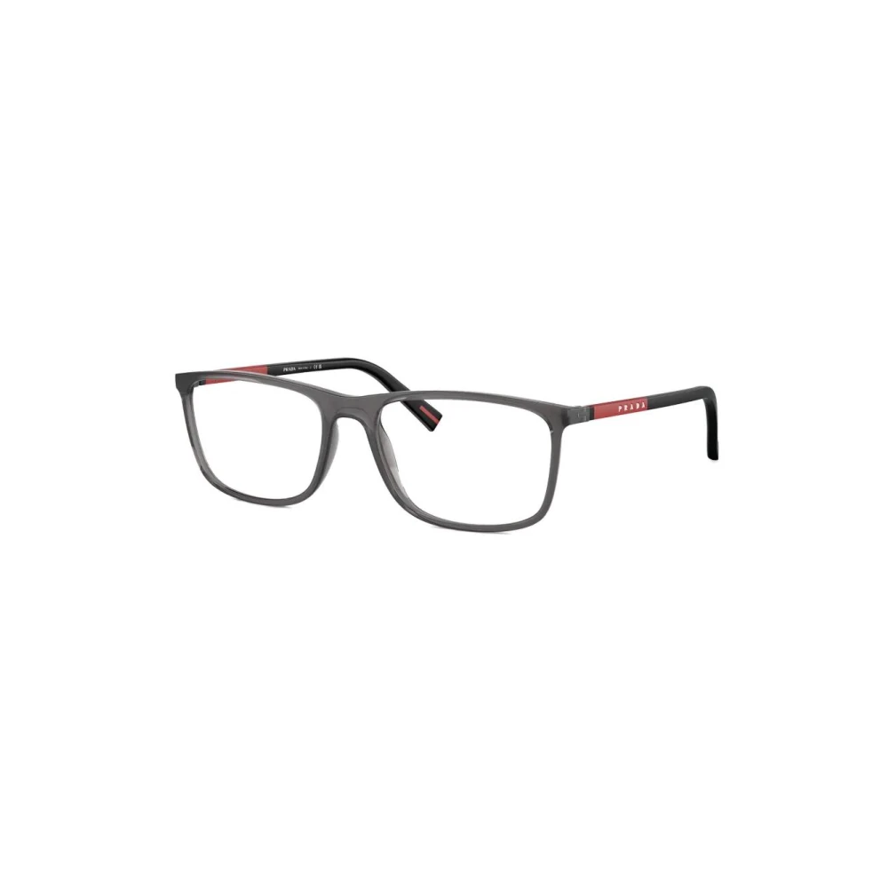 Prada Men's Gray Glasses, 55 Mm, Ps 03Qv 01D1o1 Optical Frame