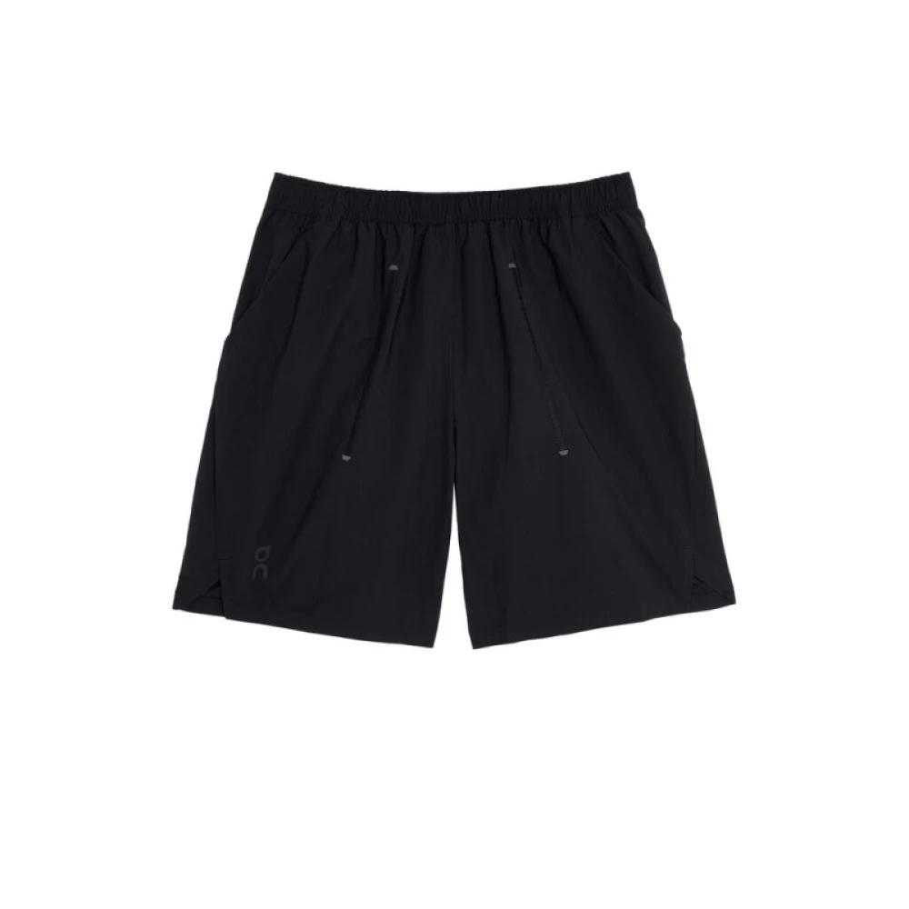 ON Running Shorts voor de hele dag prestaties Black Heren