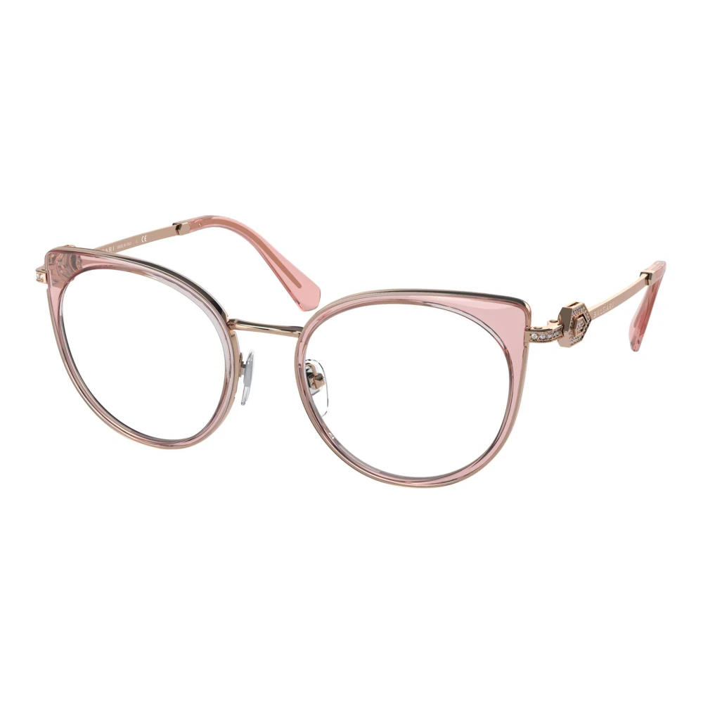 Bvlgari Women's Pink Glasses, 51 Mm, Eyewear Frames Serpenti Bv 2228B