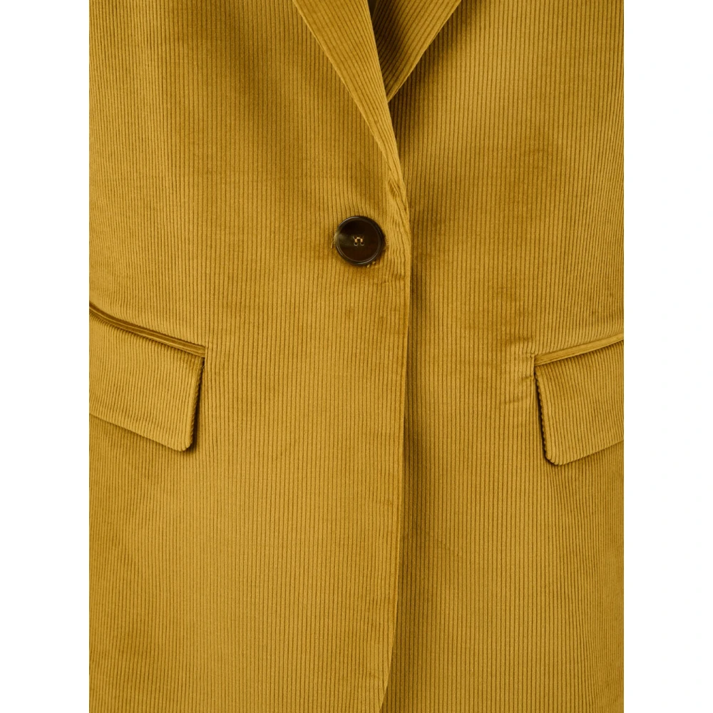 Attic and Barn Oker Jassen voor Stijlvolle Look Yellow Dames
