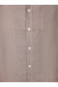 chemise-en-lin-marron-style-decontracte