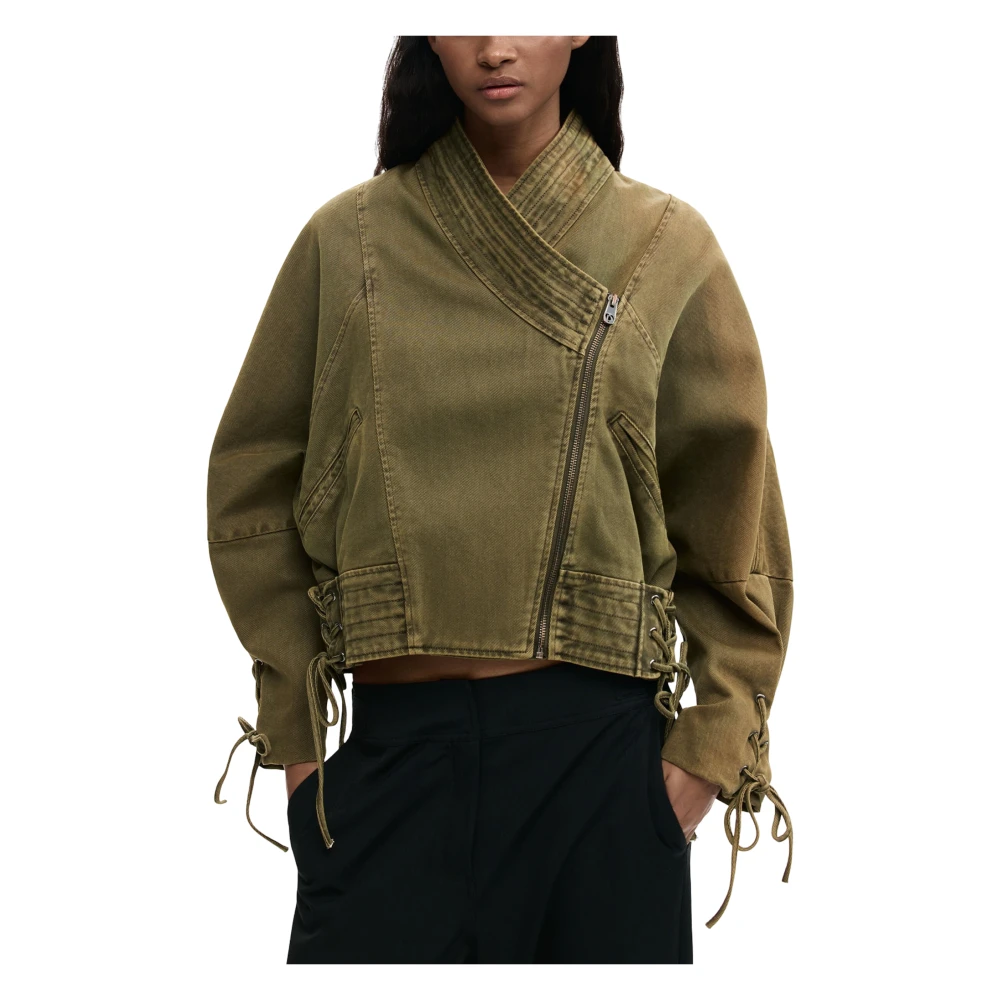 Desigual Damen Grün Jacken, Mgröße: