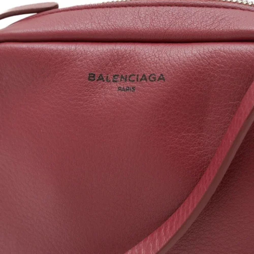 Balenciaga Vintage Pre-owned Leather balenciaga-bags Red Dames