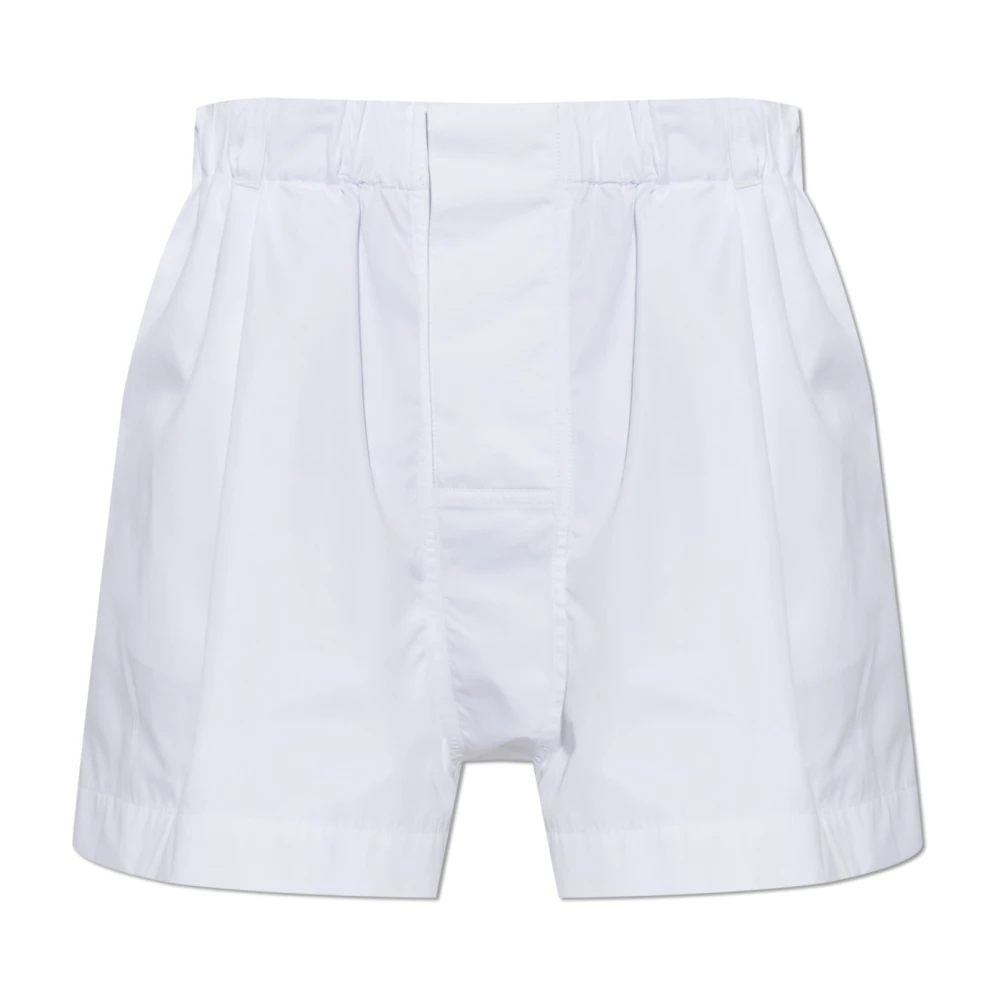 Lacoste Uomo Bianco Pantaloncini, M, New,