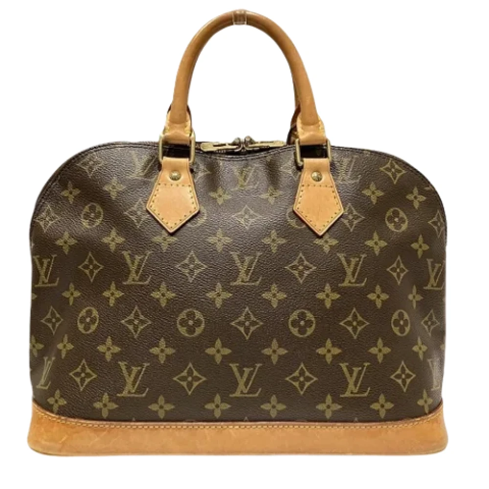 Louis Vuitton Vintage Pre-owned Canvas handbags Brown Dames