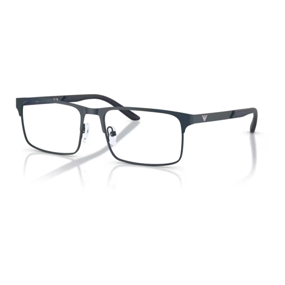 Emporio Armani Unisex Blue Matte Eyewear Frames Ea 1170