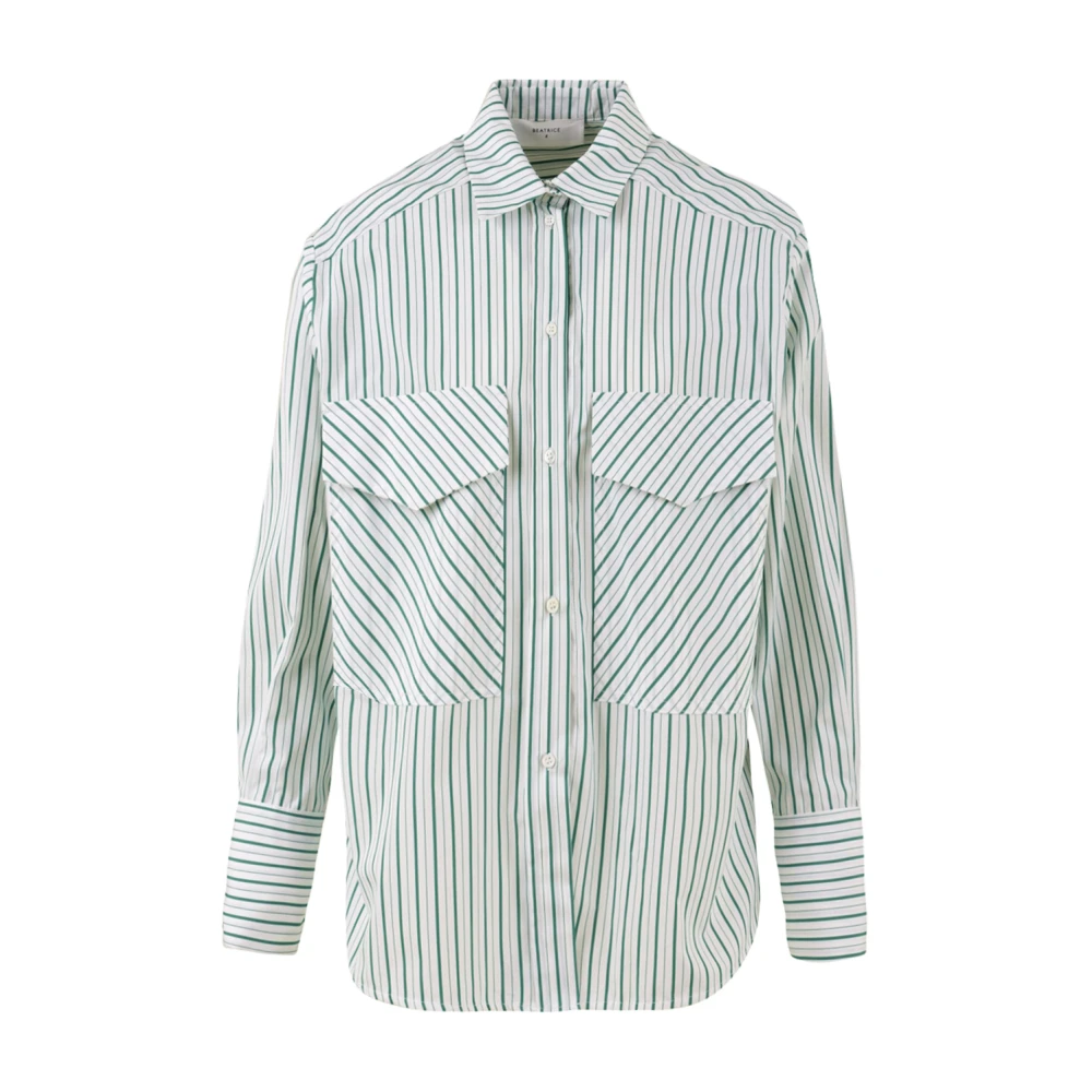 Beatrice .b Stijlvolle Damesblouse Green Dames