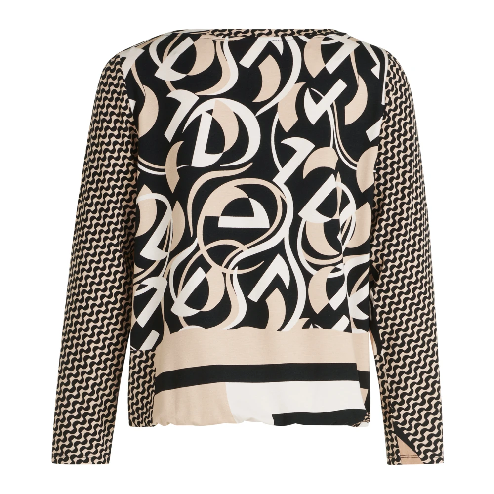 Betty Barclay Casual shirt met elastische tailleband Beige Dames