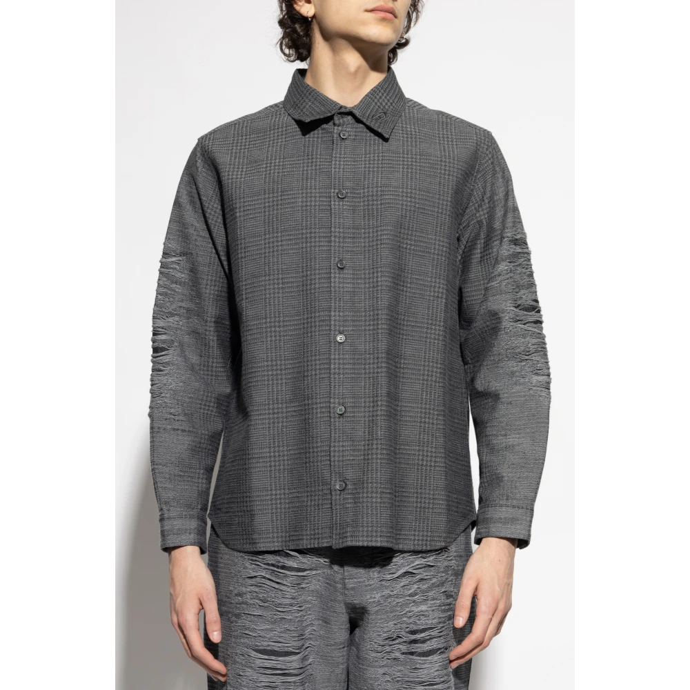 Diesel Shirt S-Olov Gray Heren