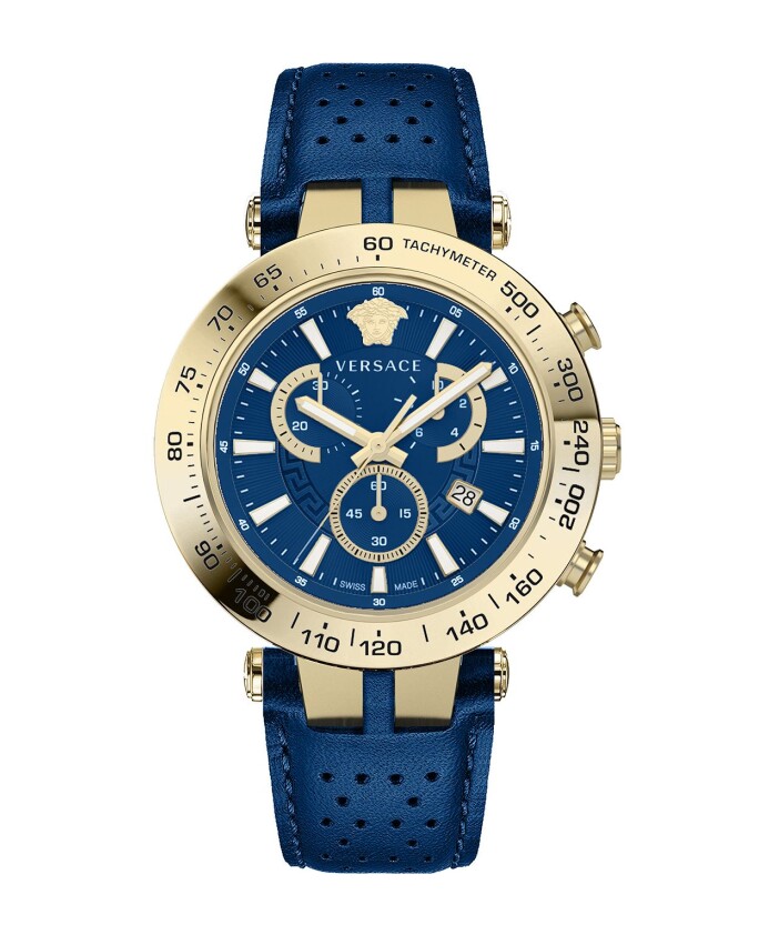 audacieux-chronographe-montre-en-cuir-bleu
