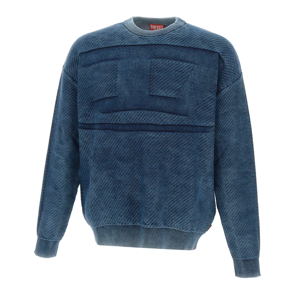 Diesel Gezellige K-Klevery Sweater in Diverse Kleuren Blue Heren