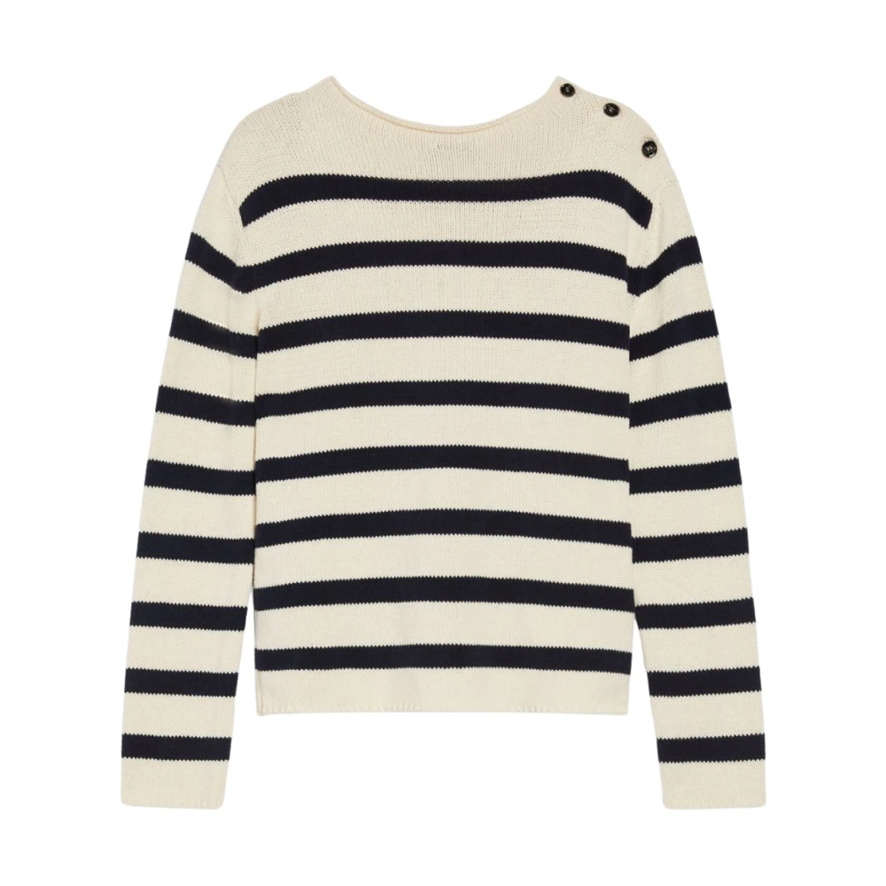 Max Mara Weekend Vibo Pullover voor Weekend Chic Stijl Blue Dames