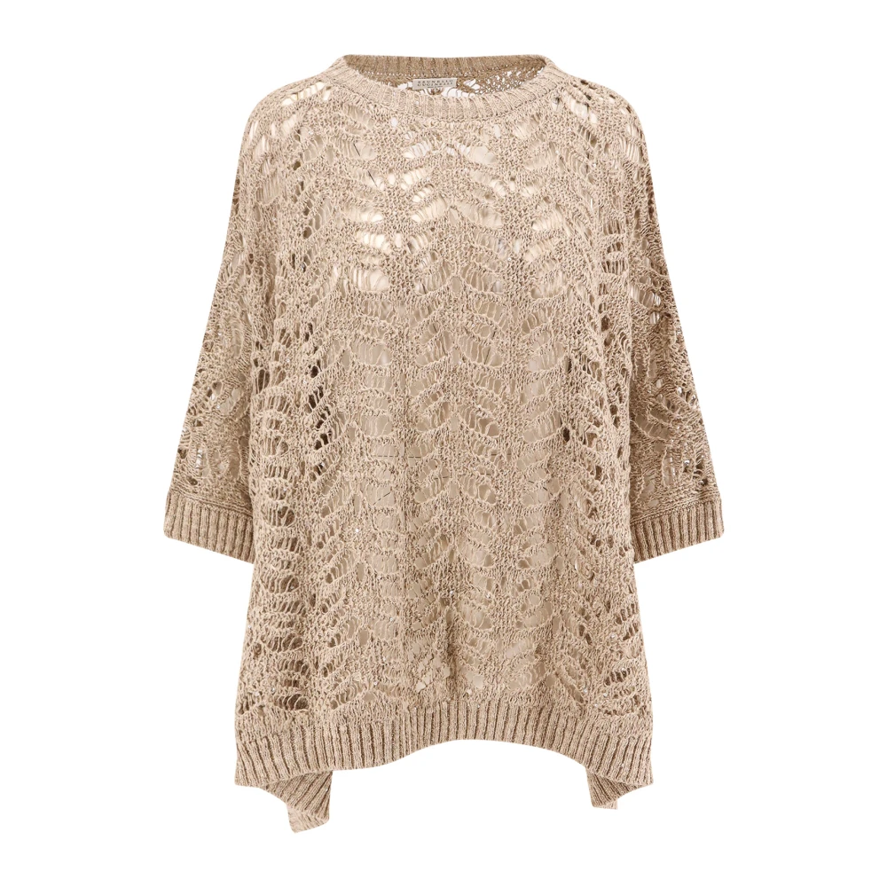 Knitwear > Round-neck Knitwear - - Brunello Cucinelli - Modalova