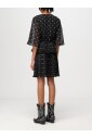 robe-mini-plissee-noire-avec-col-en-v