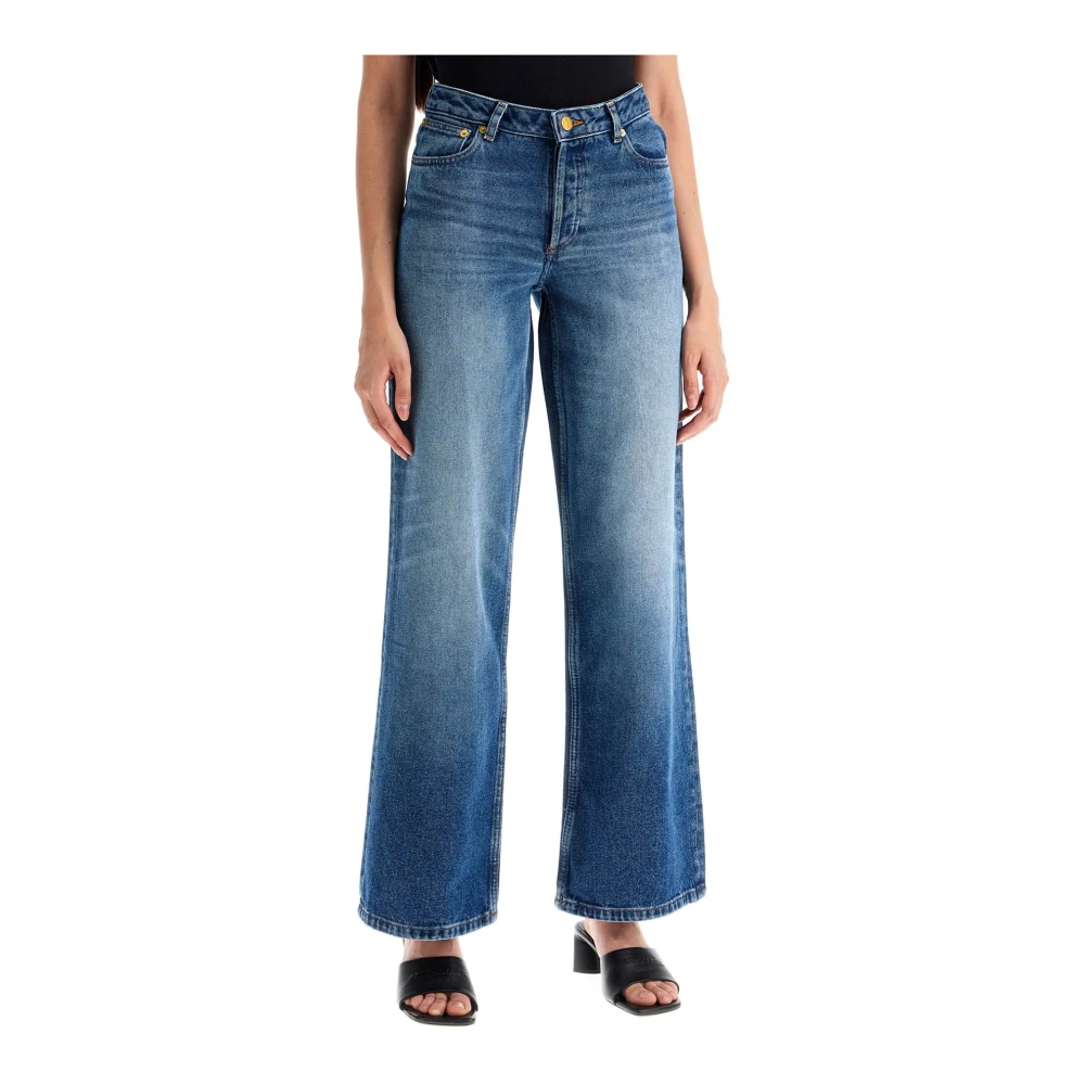 A.p.c. Wijdvallende Elisabeth jeans in indigo denim Blue Dames