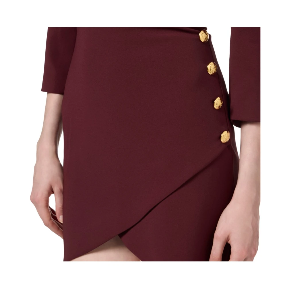 Elisabetta Franchi Elegante Jurk voor Speciale Gelegenheden Red Dames