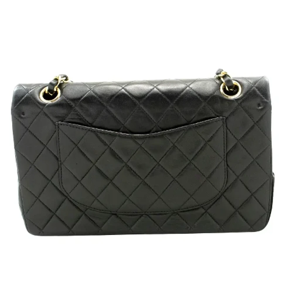 Chanel Vintage Pre-owned Leather chanel-bags Black Dames