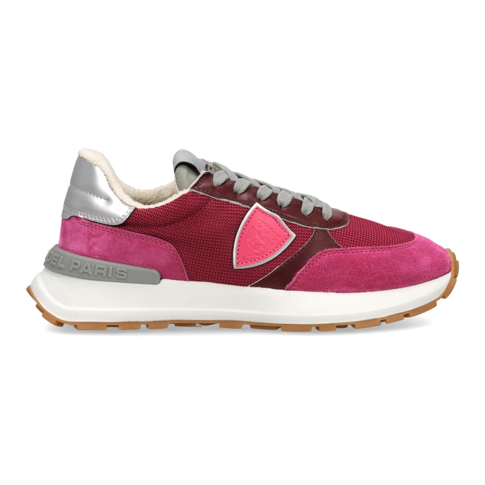 Philippe Model Women's Pink Sneakers, 6 Uk, Antibes Running