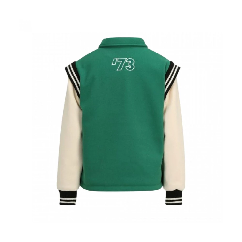 Fila Stijlvolle polyesterjas voor vrouwen Green Dames