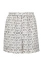 zijden-straight-fit-logo-print-shorts