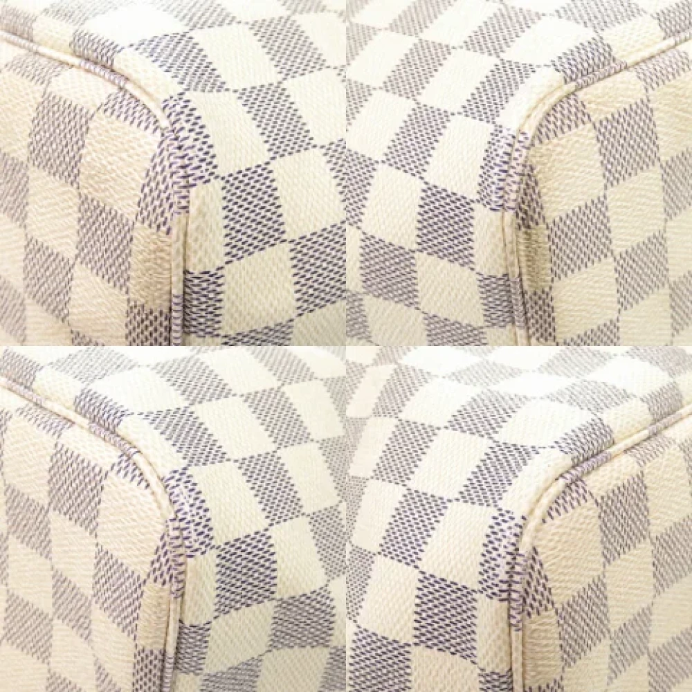 Louis Vuitton Vintage Pre-owned Fabric shoulder-bags White Dames