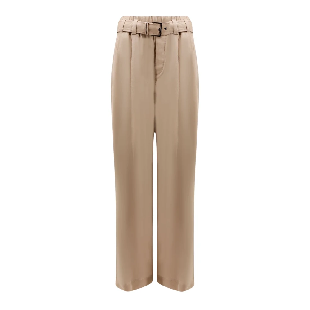 Trousers > Wide Trousers - - Brunello Cucinelli - Modalova