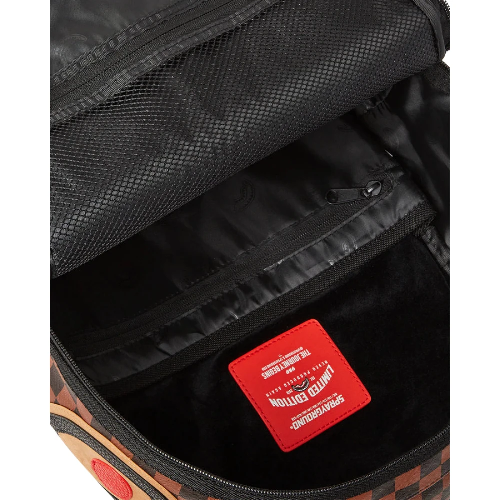 Sprayground Stijlvolle Rugzak voor Dagelijks Gebruik Brown Unisex