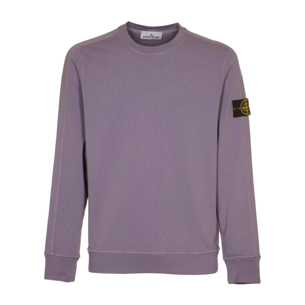 Stone Island Sweatshirts Purple Heren