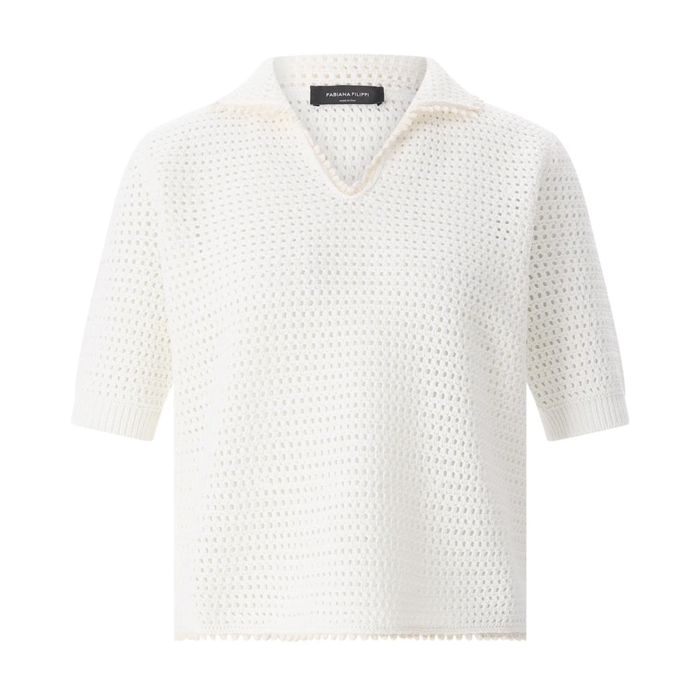 Fabiana Filippi Donna Bianco Maglie, 4XS, New,