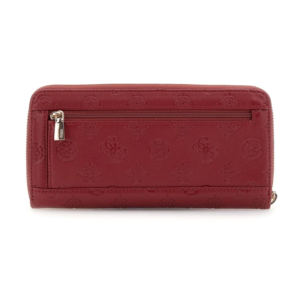 Guess Kleine rits Claret Portemonnee Gerty Slg Red Dames