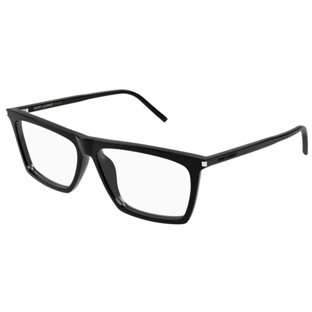 Saint Laurent Klassieke Zwarte Leren Schoudertas Black Unisex