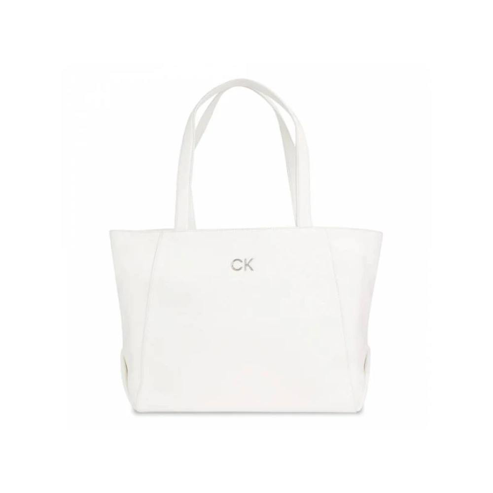 Calvin Klein Klassieke Borse Tas White Dames