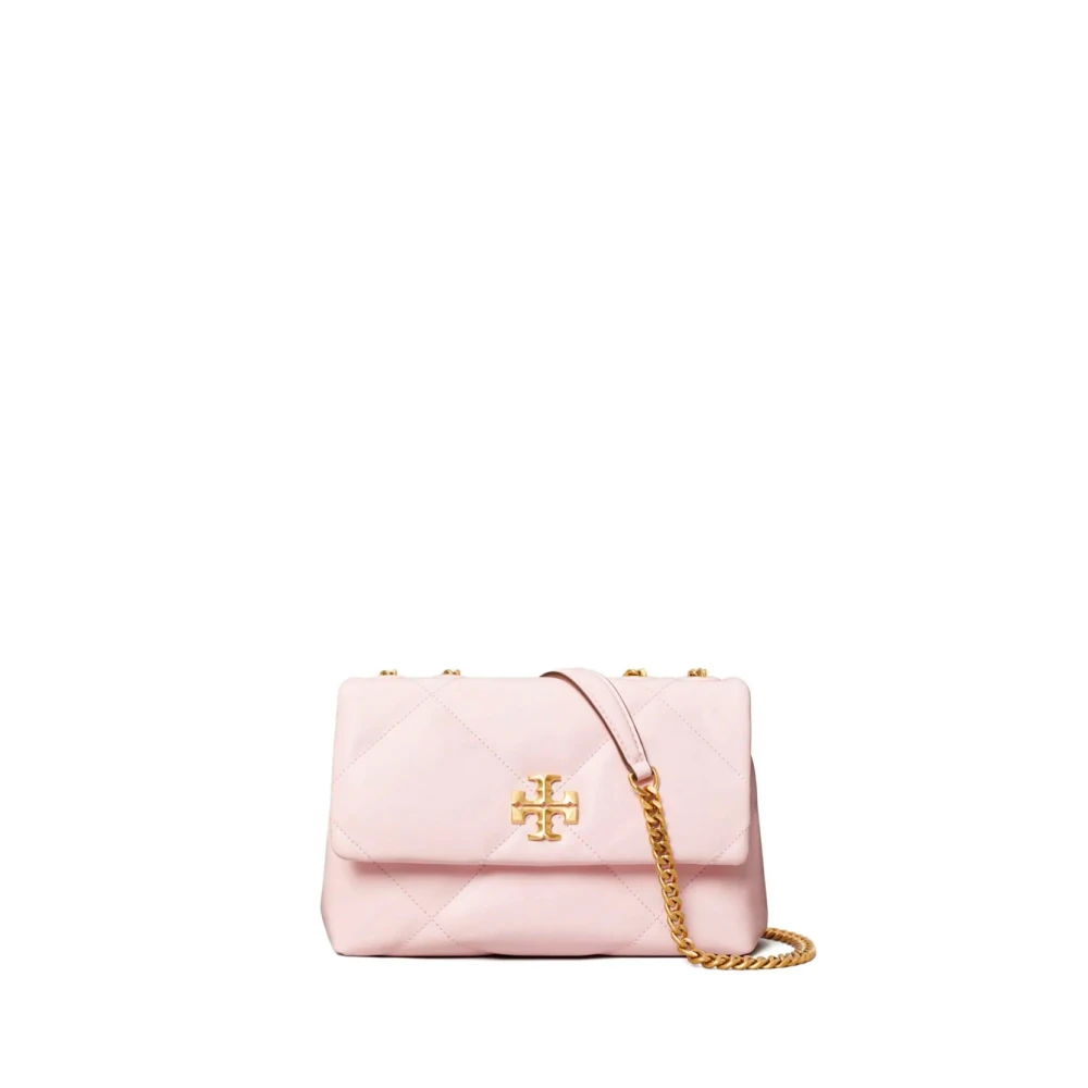 TORY BURCH Crossbody bags Kira Diamond Quilt Small Convertible Shoulder Bag in poeder roze