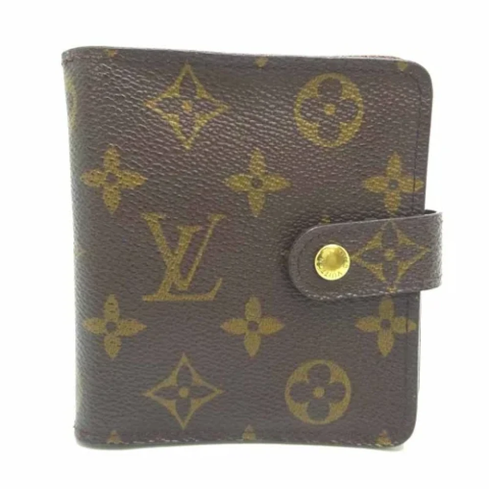 Louis Vuitton Vintage Pre-owned Canvas wallets Brown Dames