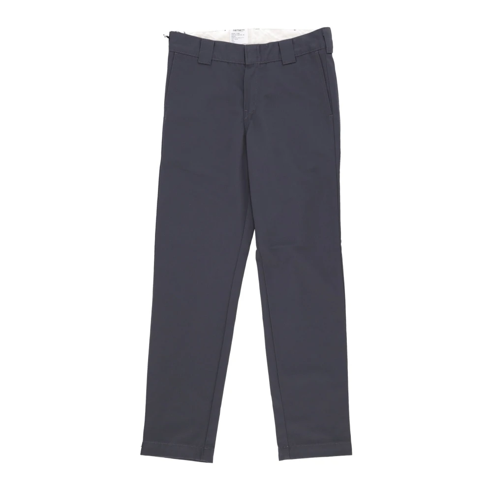 Carhartt WIP Klassieke werkkleding geïnspireerde Denison Twill broek Blue Heren