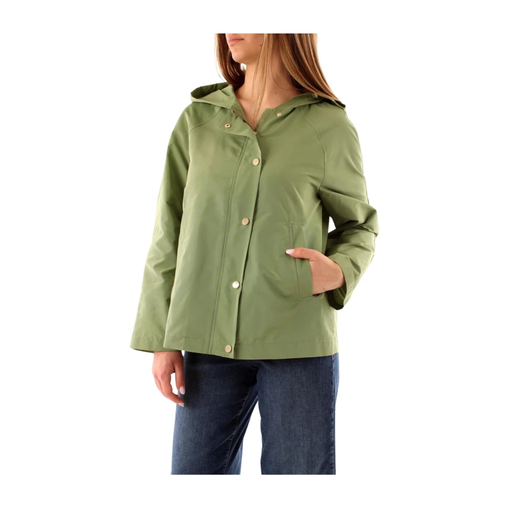 Marella Stijlvolle Jas voor Vrouwen Green Dames