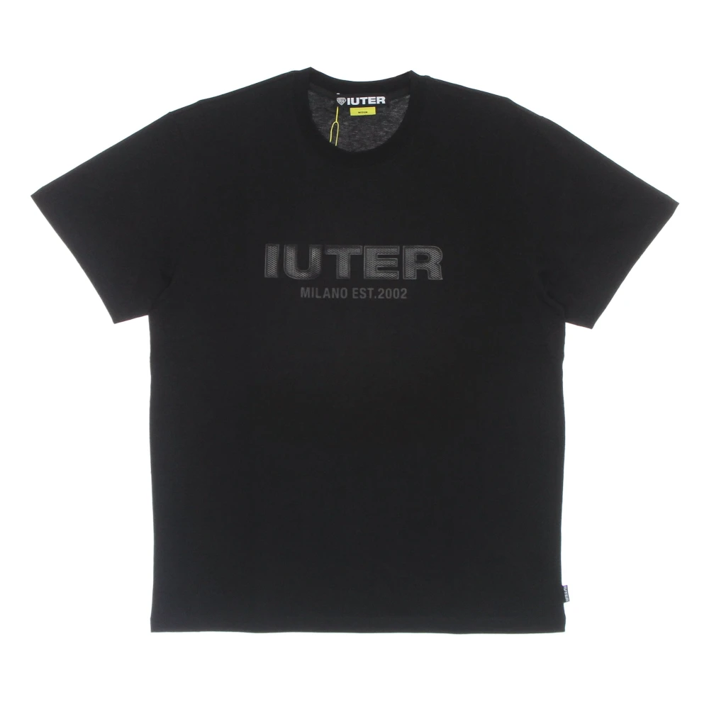 Iuter Zwart Est 2002 Tee Korte Mouw Black Heren
