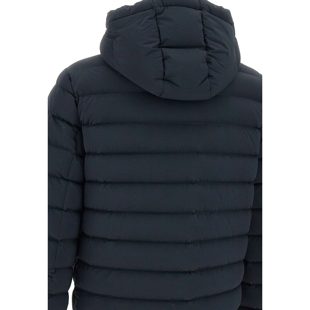 Oosy Blauwe Donsjas met Capuchon Blue Heren
