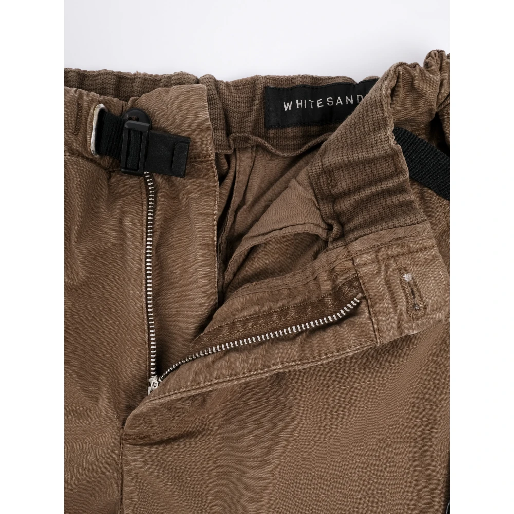 White Sand Rip Stop Cargo Pant Beige Heren