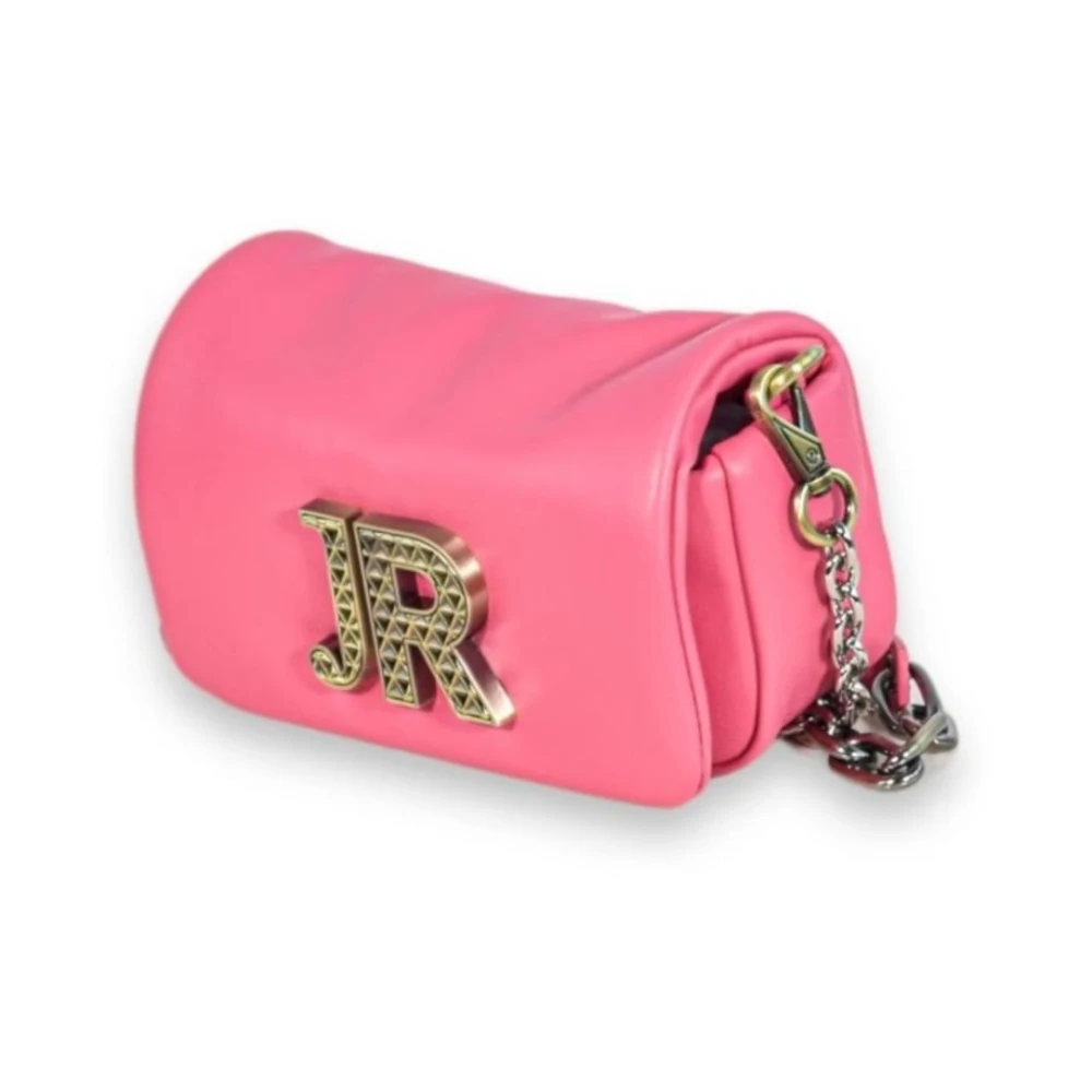 John Richmond Dames Schoudertas Modieuze Stijl Pink Dames