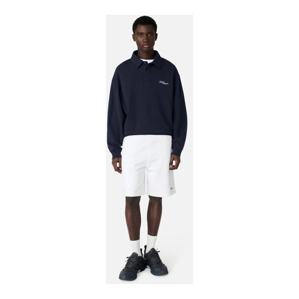 Axel Arigato Base Sweat Shorts White Heren