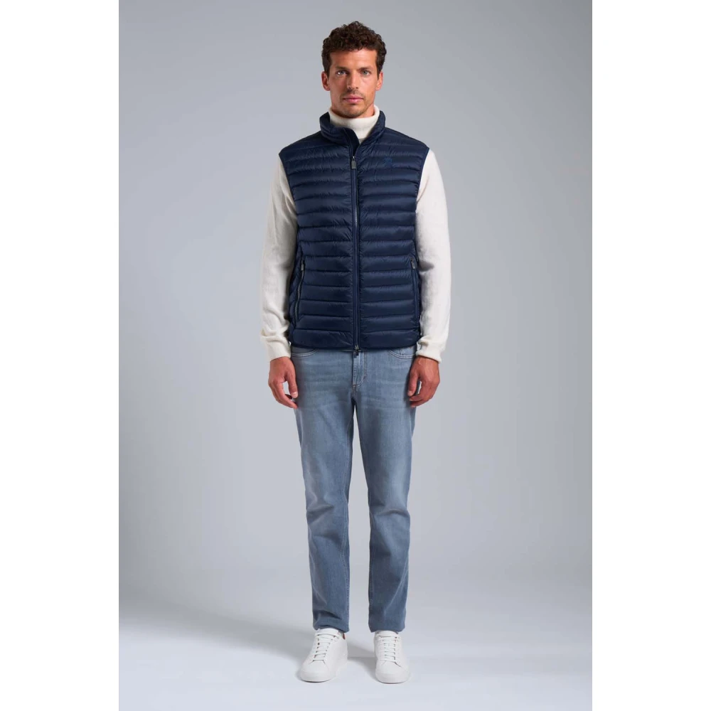 Ciesse Piumini Astor Vest 100 gram blauw in echt dons 800 vulkracht Blue Heren