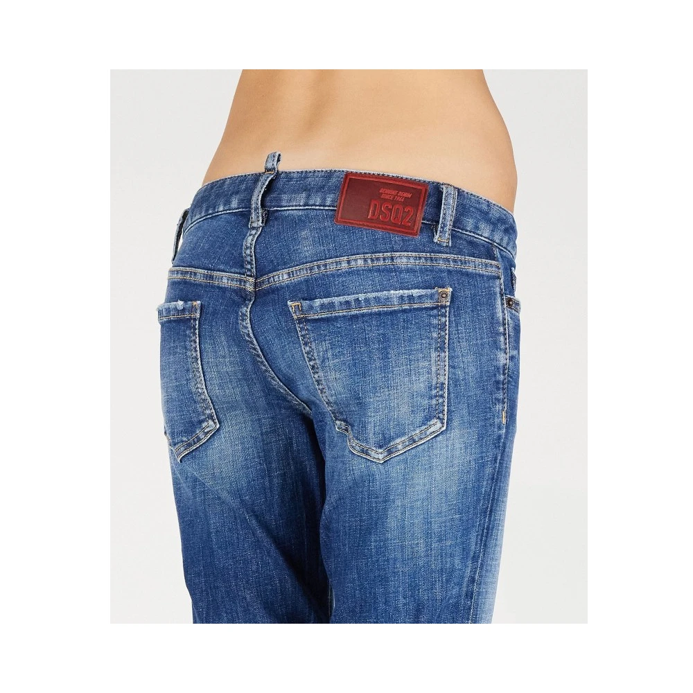 Dsquared2 Jennifer Skinny Jeans Blue Dames