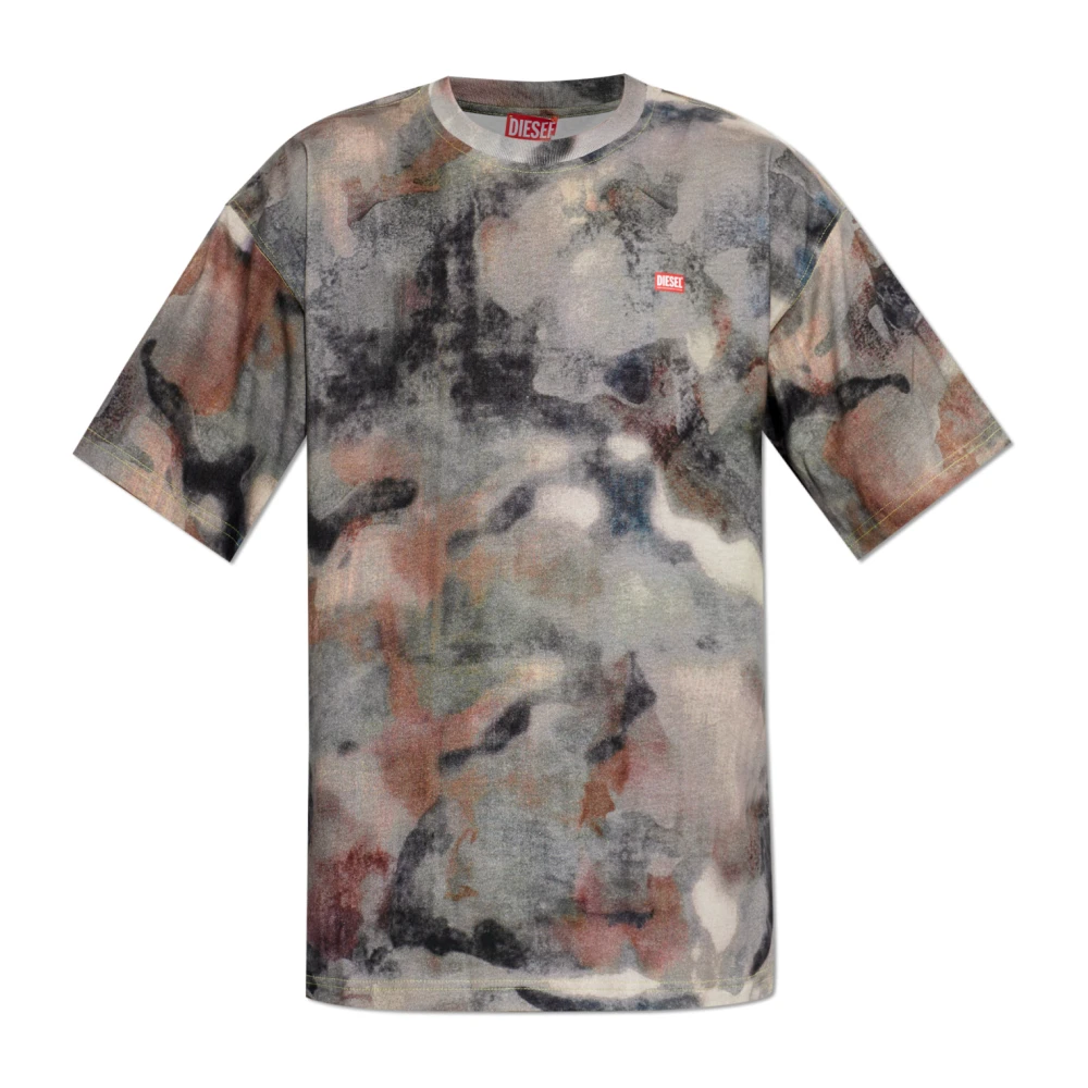 Diesel Uomo Grigio Top, M, New,