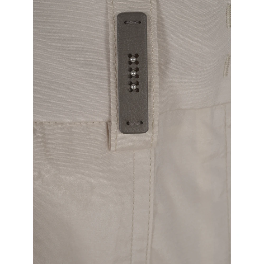PESERICO Witte Broek voor Vrouwen Beige Dames