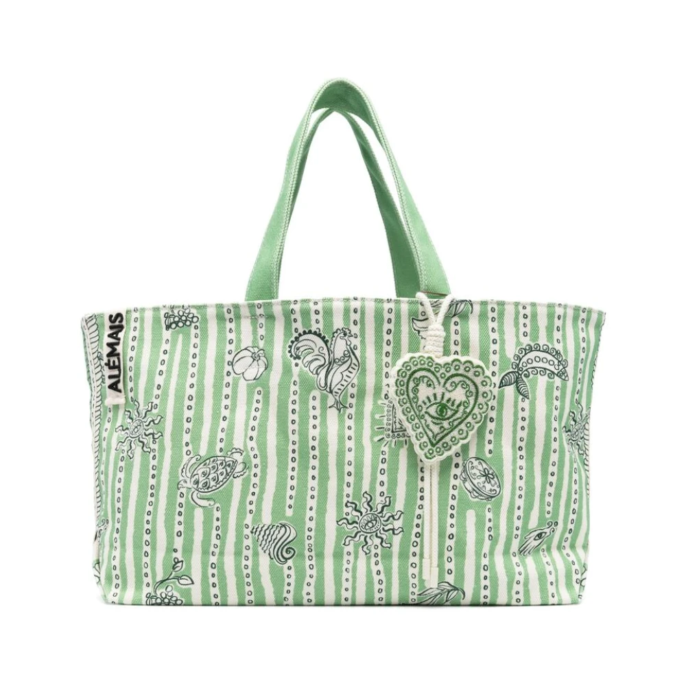Alemais Groene Open Top Tas Green Dames