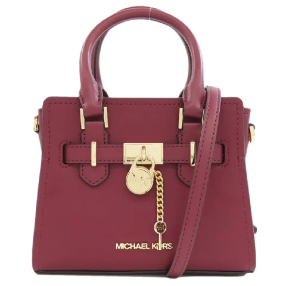 Michael Kors Pre-owned Plastic handbags Red Dames