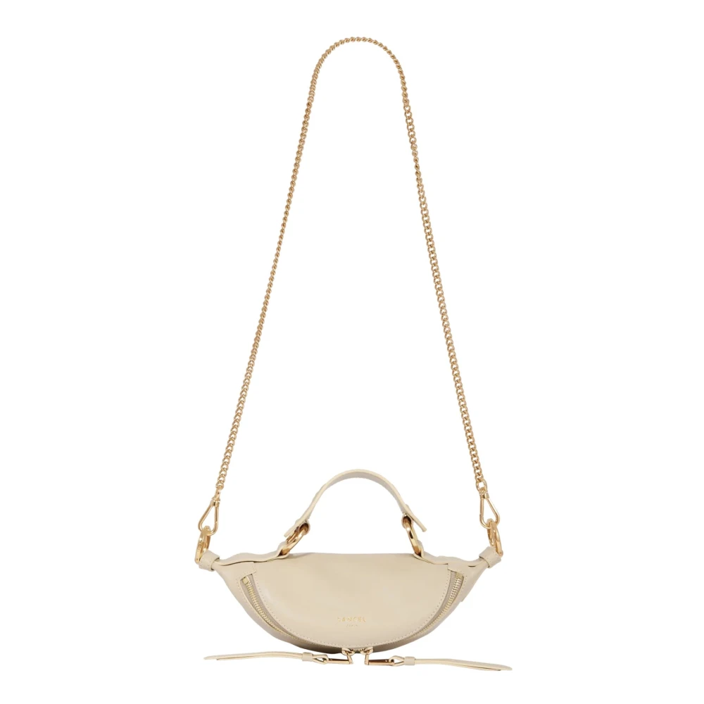 Lancel Women's Beige Handbags, One Size, Mini Crossbody Origami