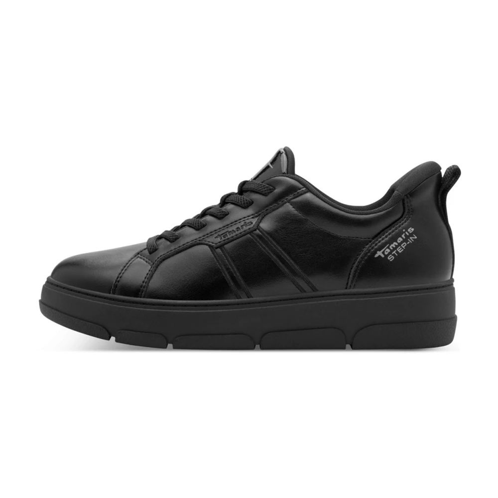 Tamaris Women's Black Low Sneaker - Sneakers - 5 Uk - Shoes