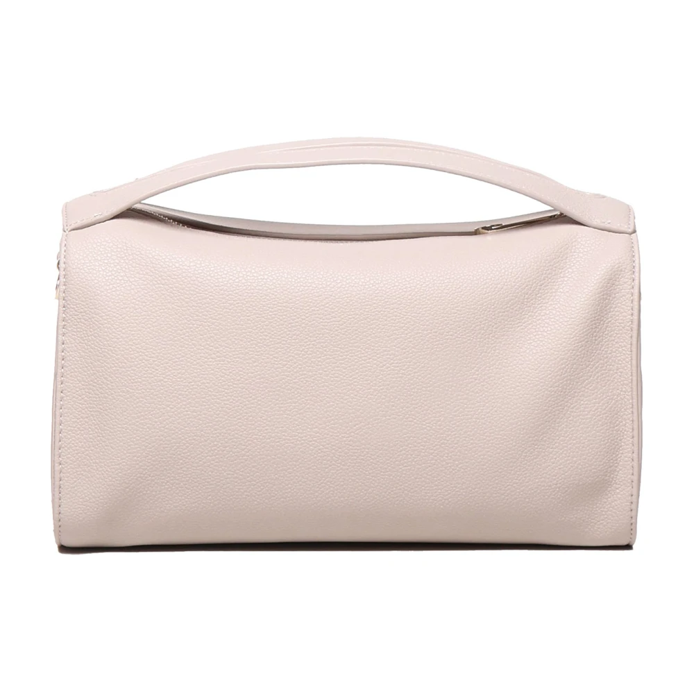 V73 Beige Anne Schoudertas met Flap Sluiting Beige Dames